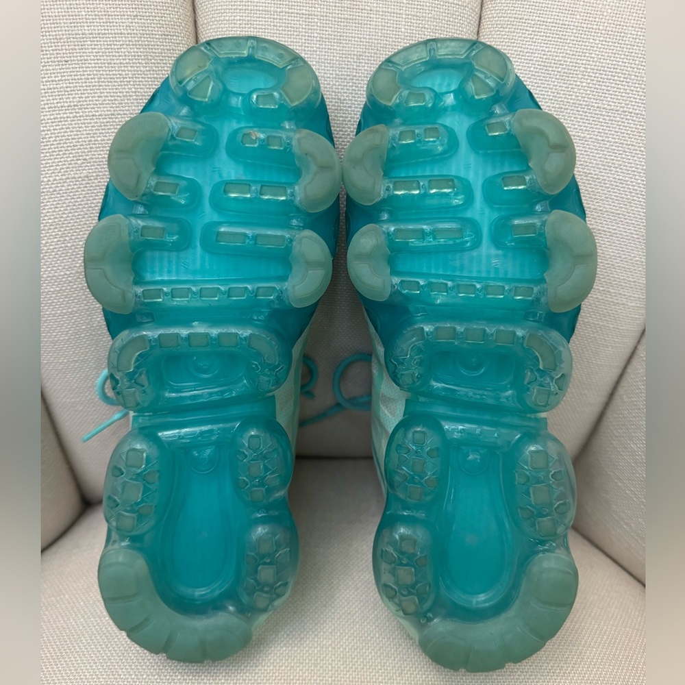 Nike Vapor Max Women's Running Shoes Size 7.5 Teal/Tropical Twist - Picture 7 of 8